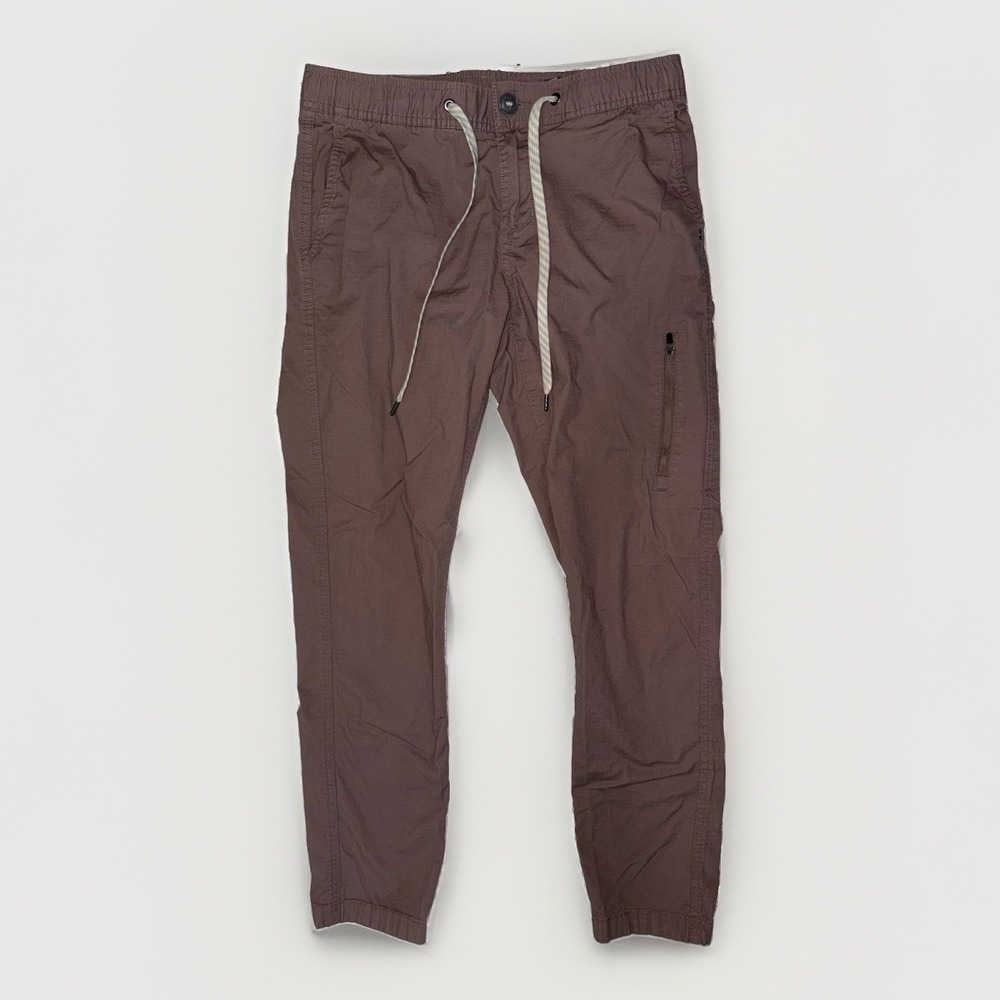 Vuori Womens Ripstop Pants Small S Brown Neutral Organic Cotton Hiking VW401